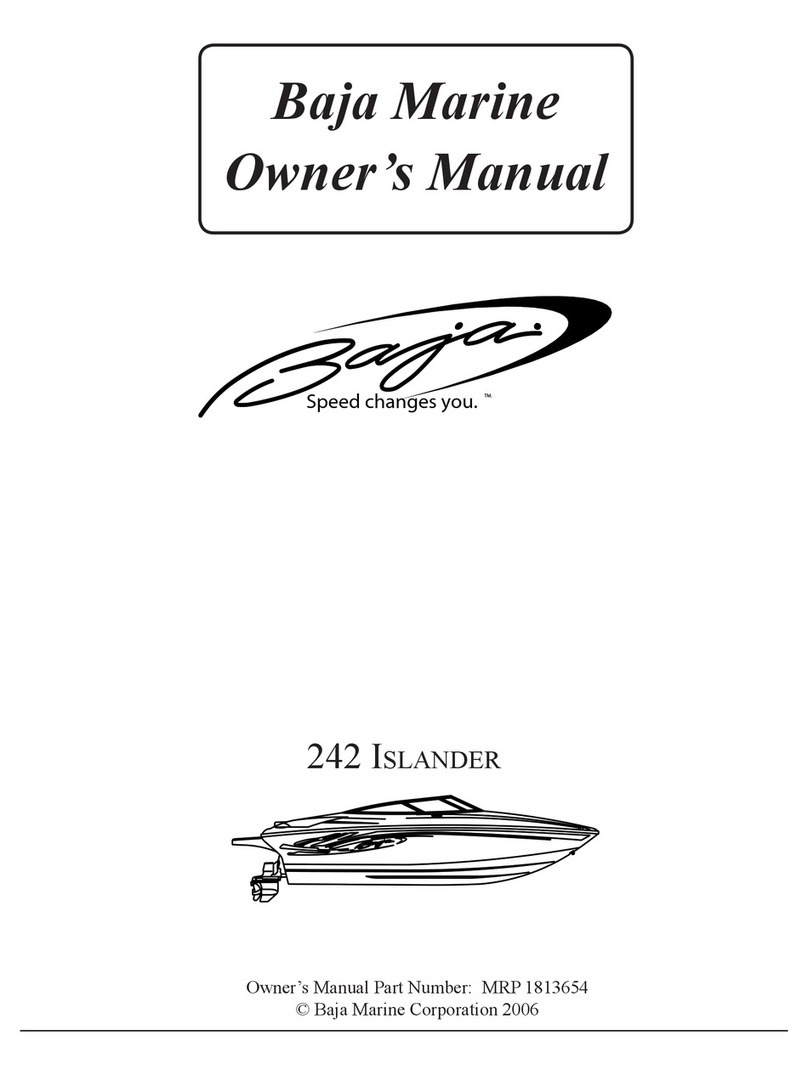 Baja Islander 242 owner's manual