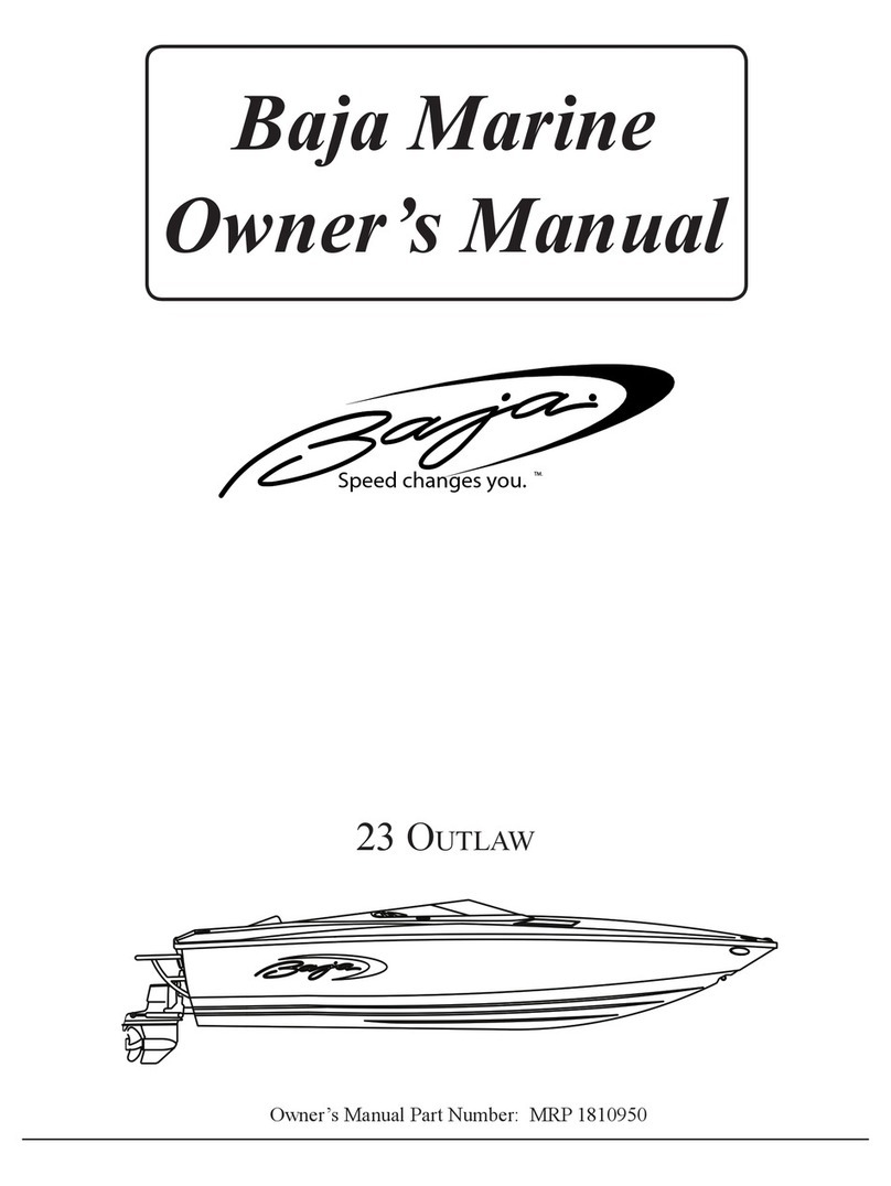 Baja Outlaw 23 owner's manual