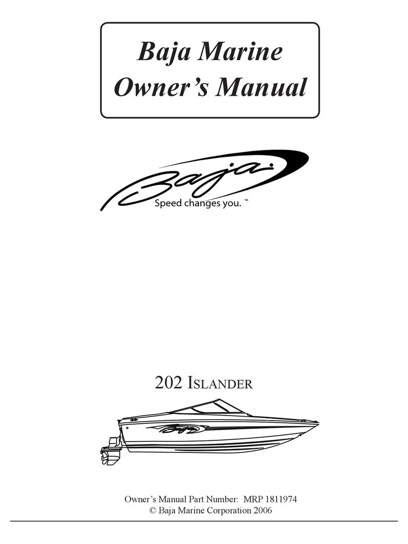 Baja 202 Islander owner's manual Baja 202 Islander owner's manual