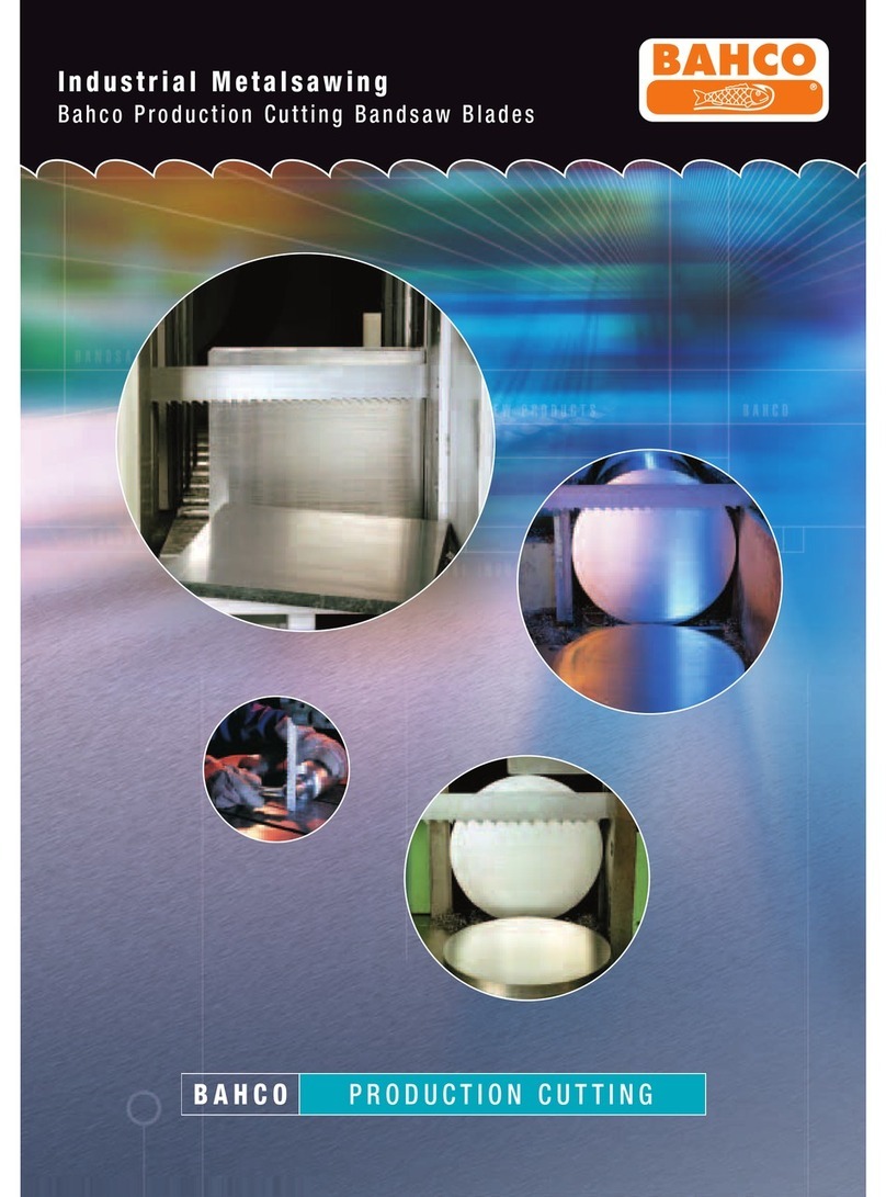 Bahco Production Cutting Bandsaw brochure