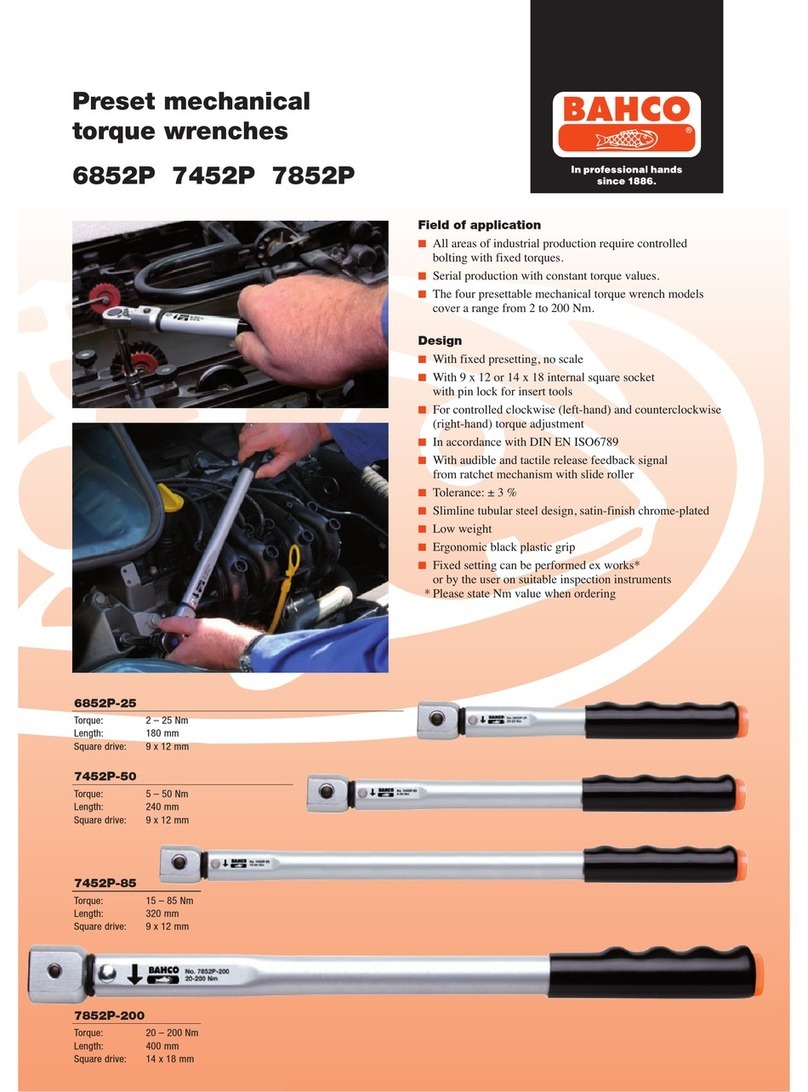 Bahco 6852P specification