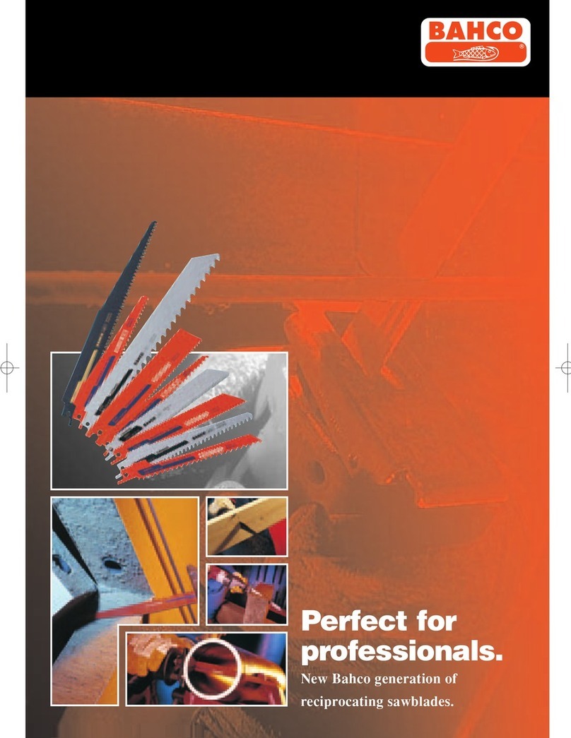 Bahco Sandflex 3840 brochure