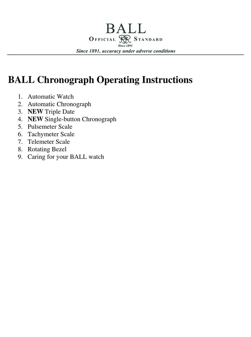 BALL Watch Watch user manual