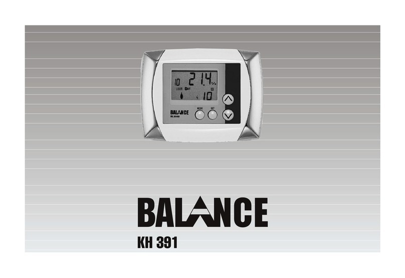 Balance KH 391 Quick guide