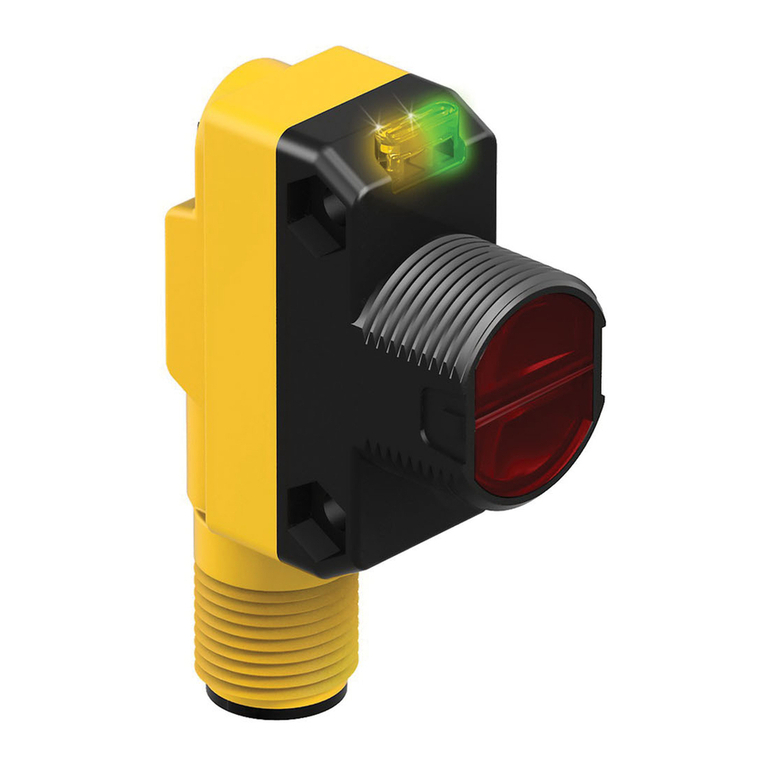 Banner Photoelectric Sensor QS18 User manual