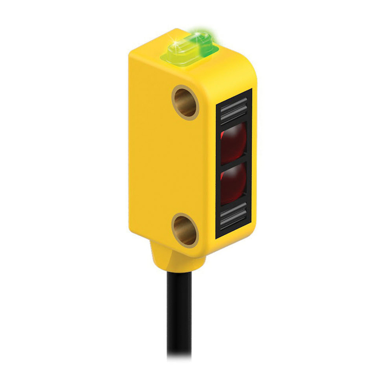 Banner Miniature Sensor Q12 brochure