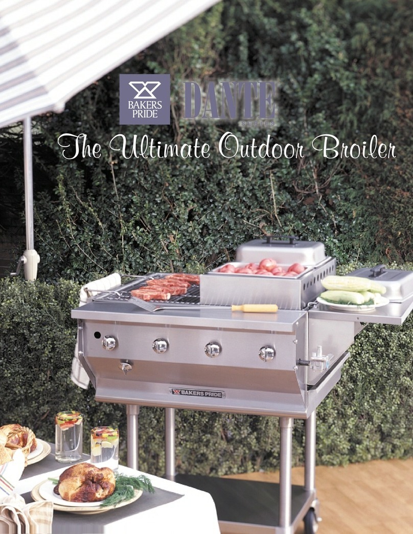 Bakers Pride Dante CBBQ-60S-CP brochure