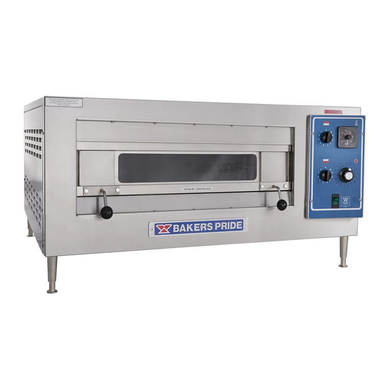 Bakers Pride Cyclone BCO-E1 Specifications