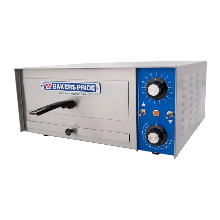 Bakers Pride PX-14 parts list