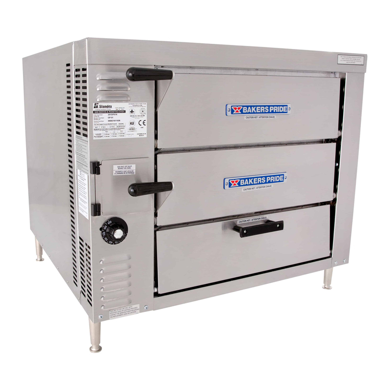 Bakers Pride GP-51 Series parts list