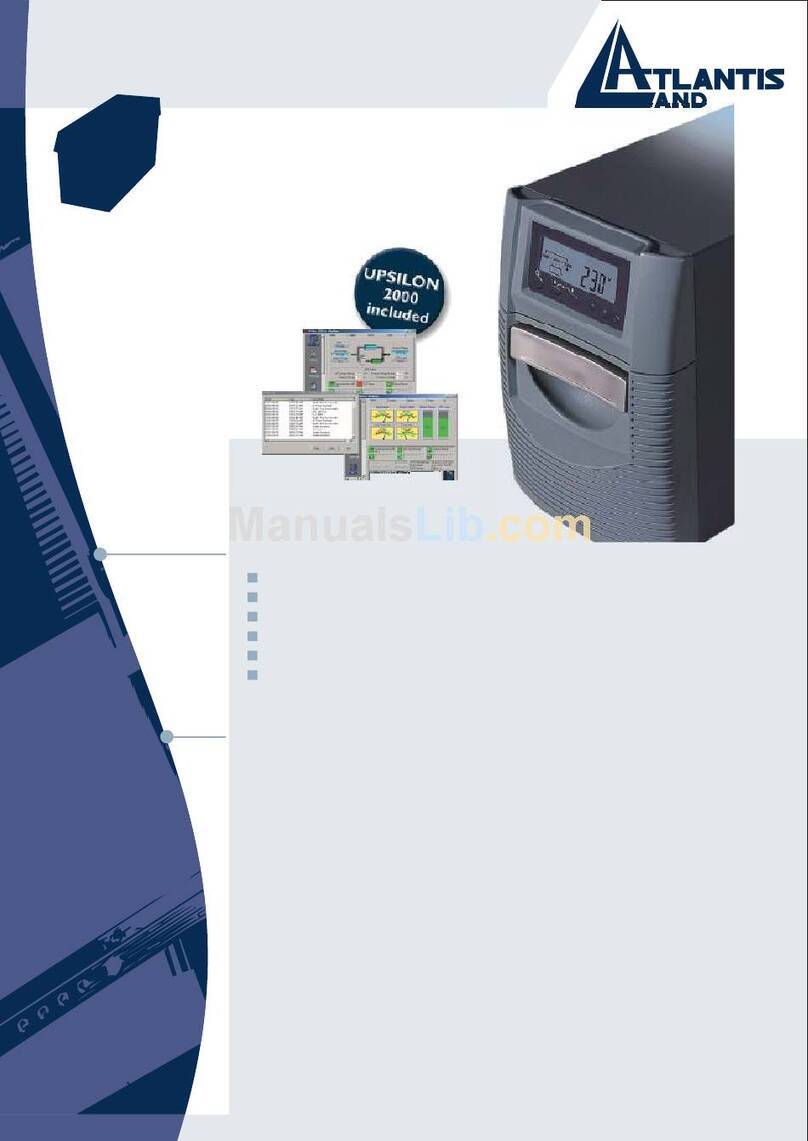Atlantis Land Host Power Series A03-HP1000 Specifications