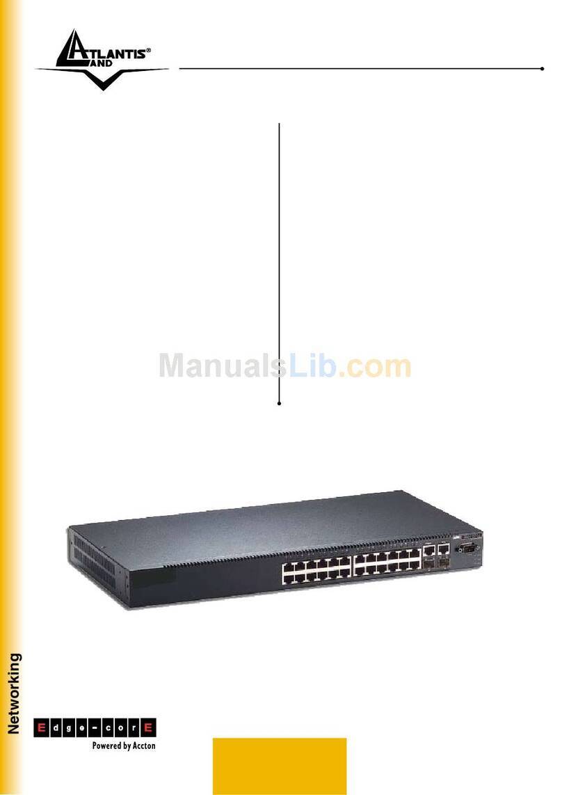 Atlantis Land Edge-Core A07-ES3628C Specification sheet