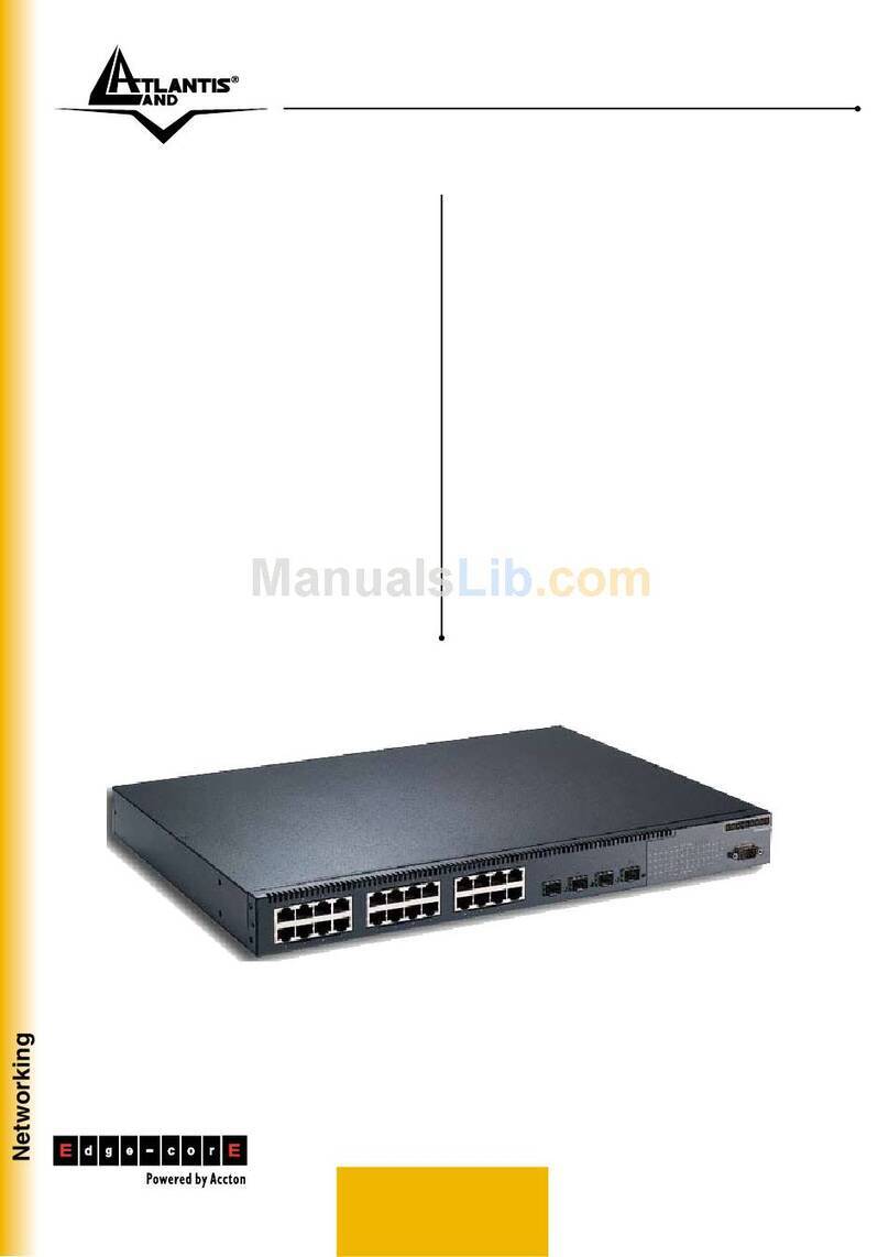 Atlantis Land Edge-Core A07-ES4524C User manual