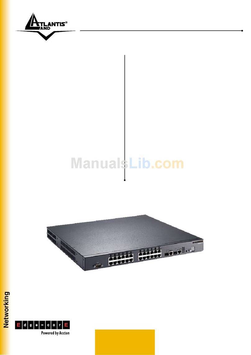 Atlantis Land A07-ES3526VA-PoE Owner's manual Atlantis Land A07-ES3526VA-PoE Owner's manual