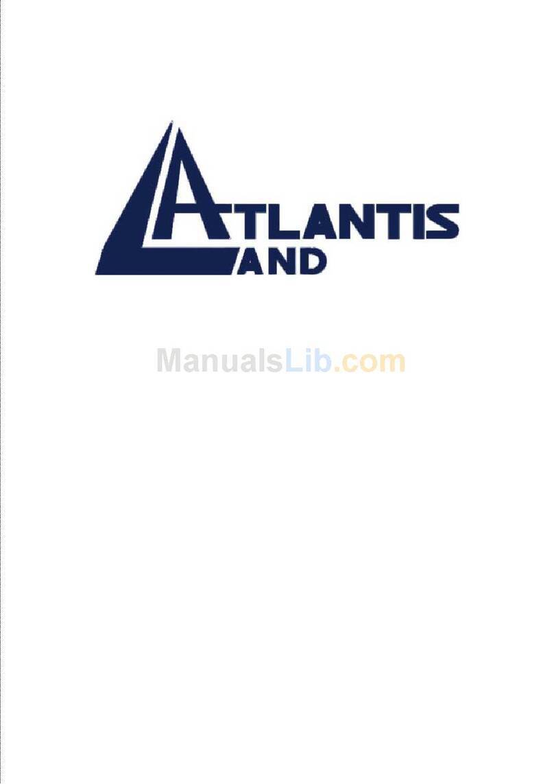 Atlantis Land 8 ports 10/100/1000Mbps Guide Atlantis Land 8 ports 10/100/1000Mbps Guide