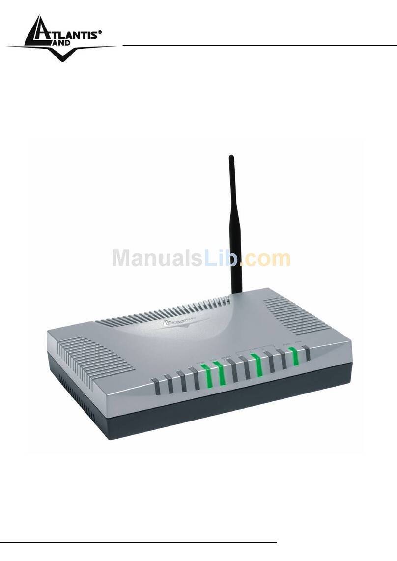 Atlantis Land A02-RA242-W54 User manual Atlantis Land A02-RA242-W54 User manual