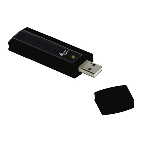 Atlantis Land Wireless 54Mbps USB Adapter 6440 A02-UP-W54 User manual