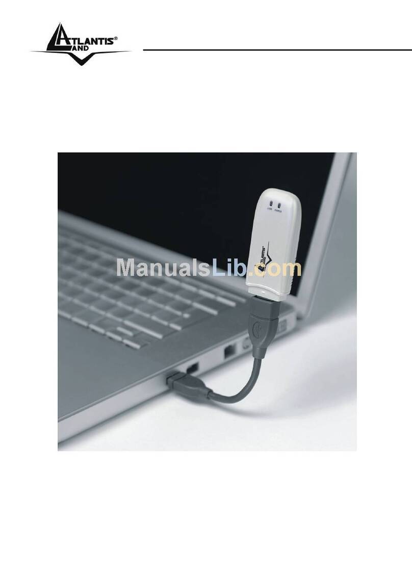 Atlantis Land A02-UP-W108 quick start guide