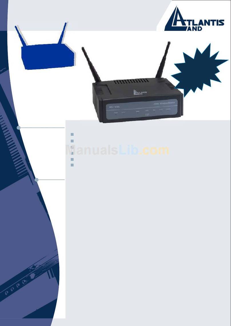 Atlantis Land I-Fly A02-WRA-11B User manual Atlantis Land I-Fly A02-WRA-11B User manual