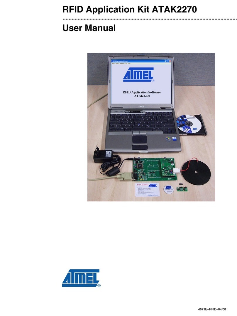 Atmel ATAK2270 User manual Atmel ATAK2270 User manual