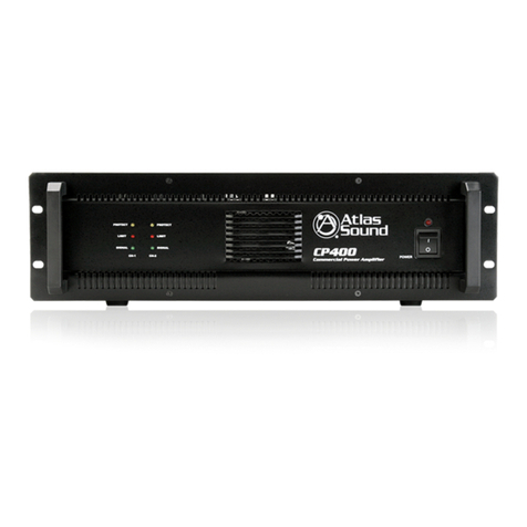 Atlas CP400 User manual