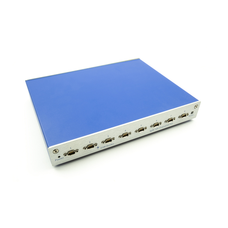 Atmel SpaceWire Router SpW-10X user manual