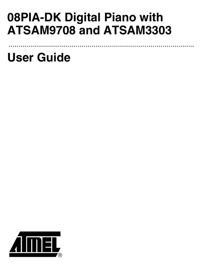 Atmel 08PIA-DK User manual