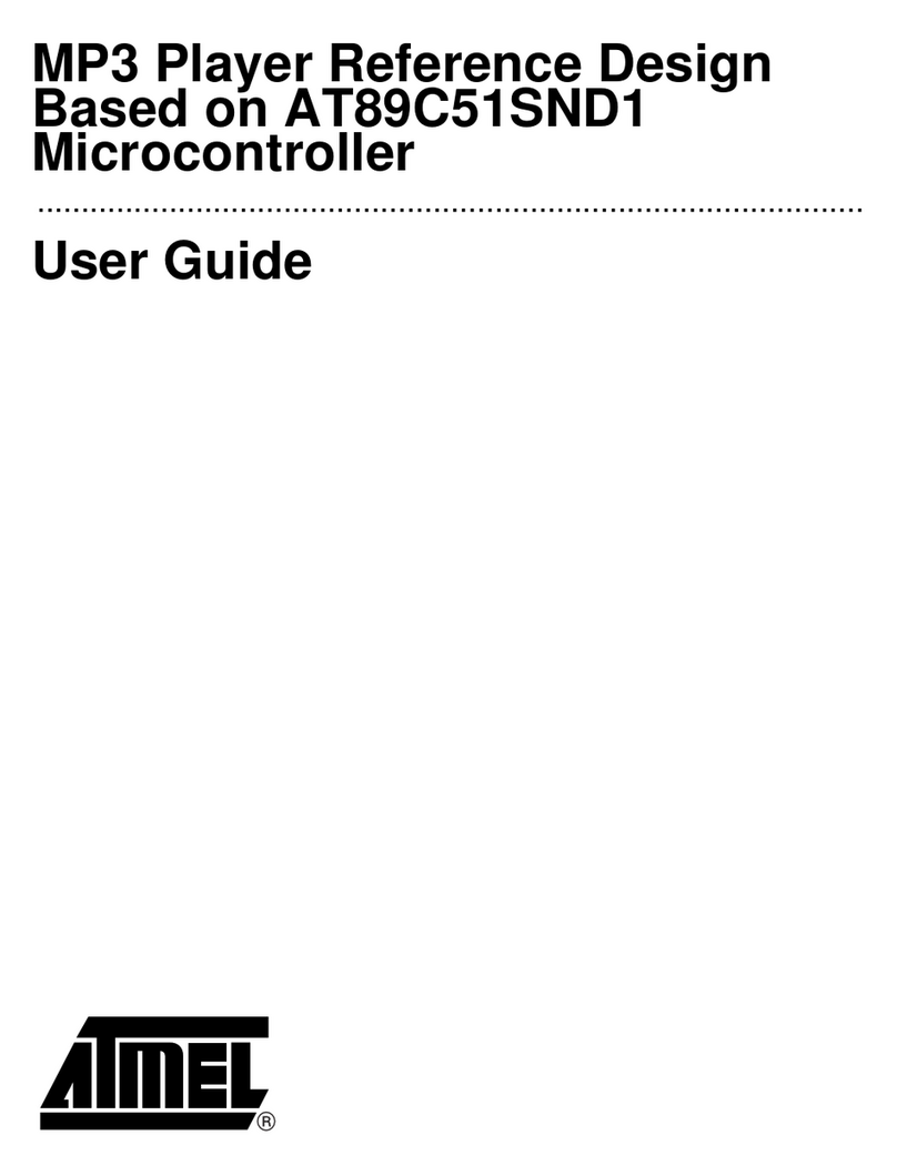 Atmel AT89C51SND1 User manual