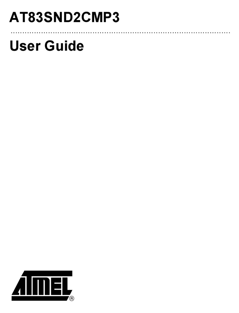 Atmel AT83SND2C MP3 user guide