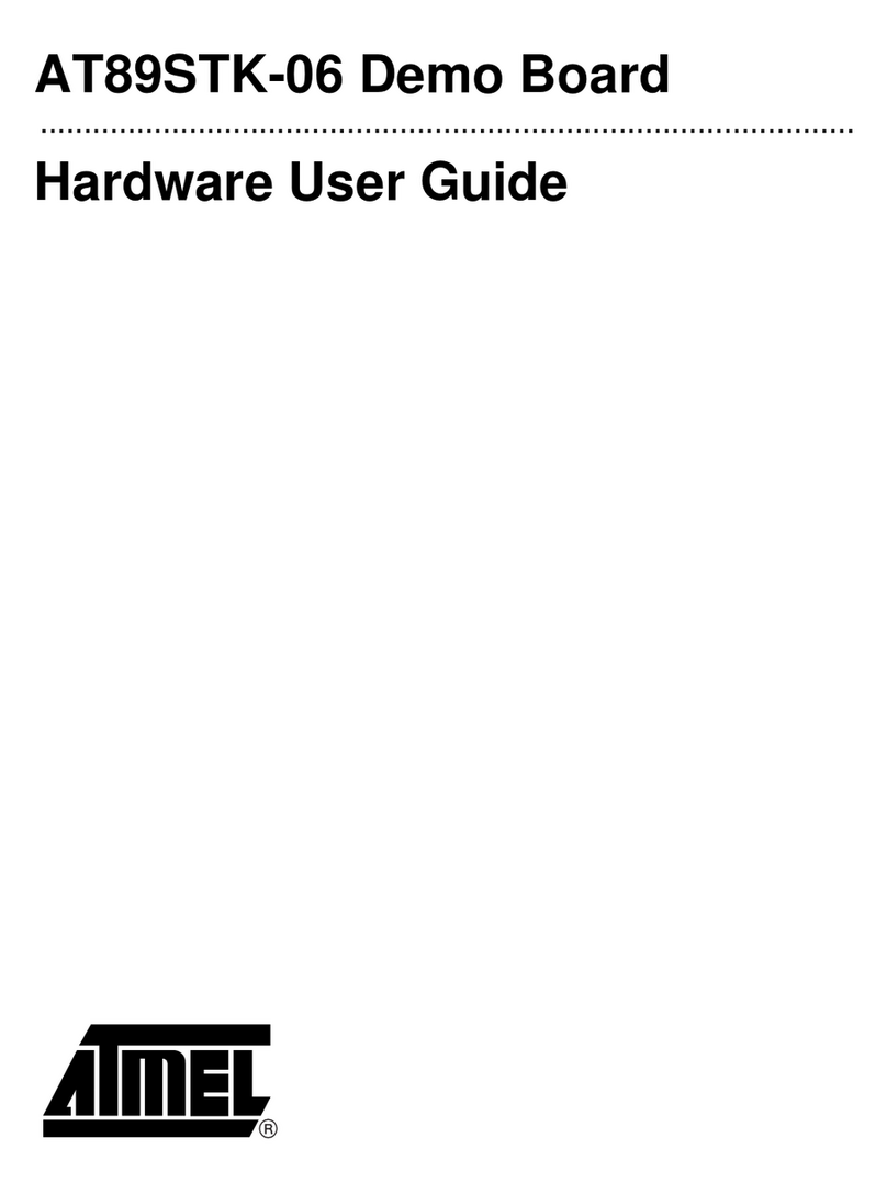 Atmel AT89STK-06 CAN Installation manual