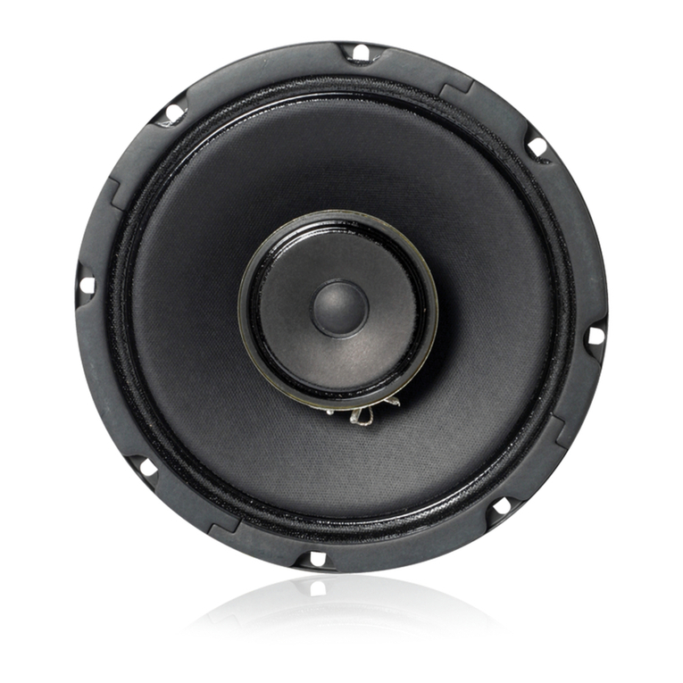 Atlas 8" Coaxial Loudspeaker C803A Specifications