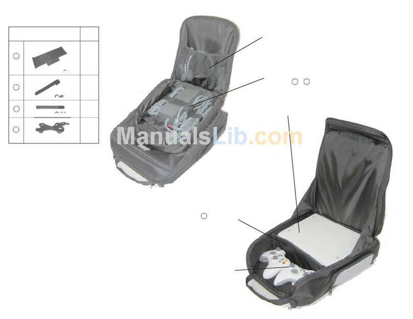 Atlantic Gaming Travel Bag instructions
