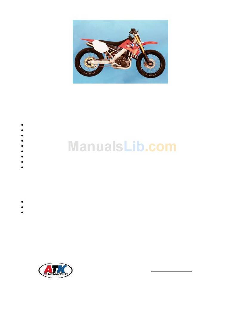 ATK Motorcycles Dirt Track 450 Dirt Track Specifications