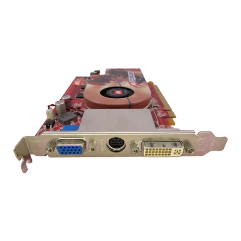 ATI Technologies X1600 - Radeon Pro 512 MB PCI Express User manual