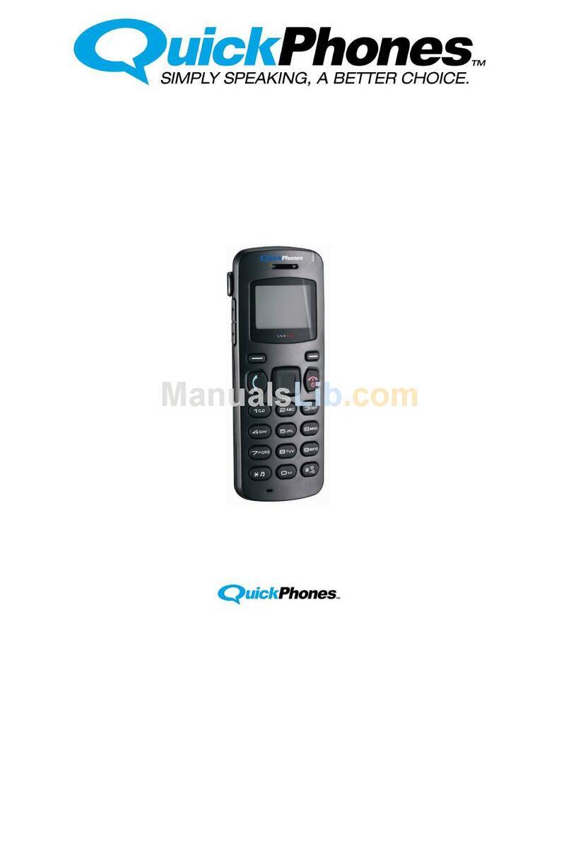 quickphones QuickPhones QA-341 user manual