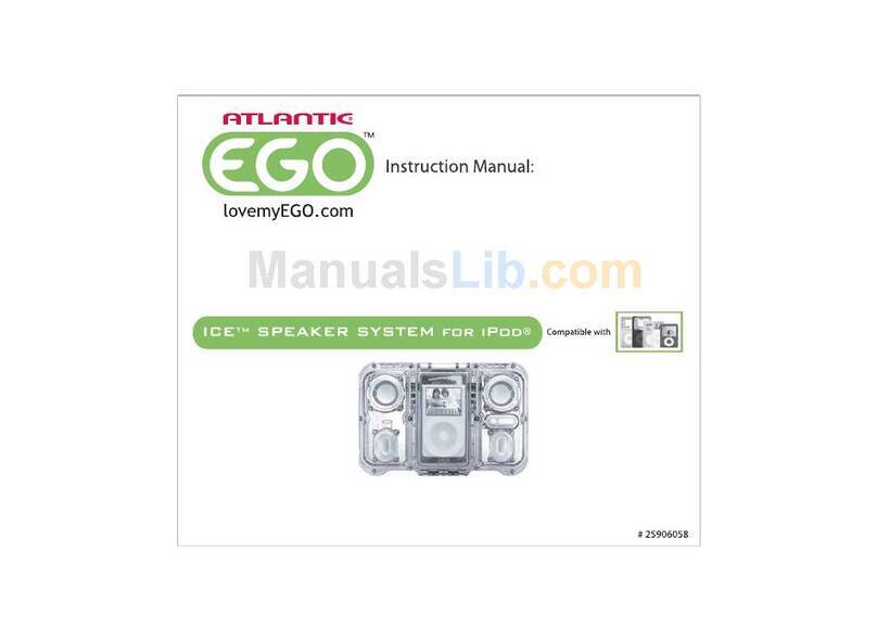 Atlantic Ego 25906058 instruction manual