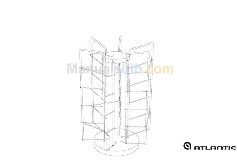 Atlantic Multimedia Wire Spinner 63735247 User manual