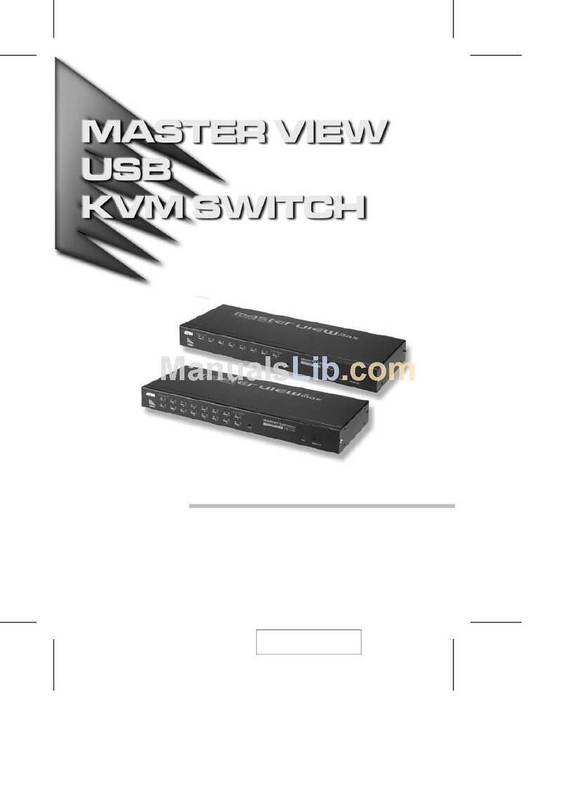 ATEN Master View CS-1708 user manual