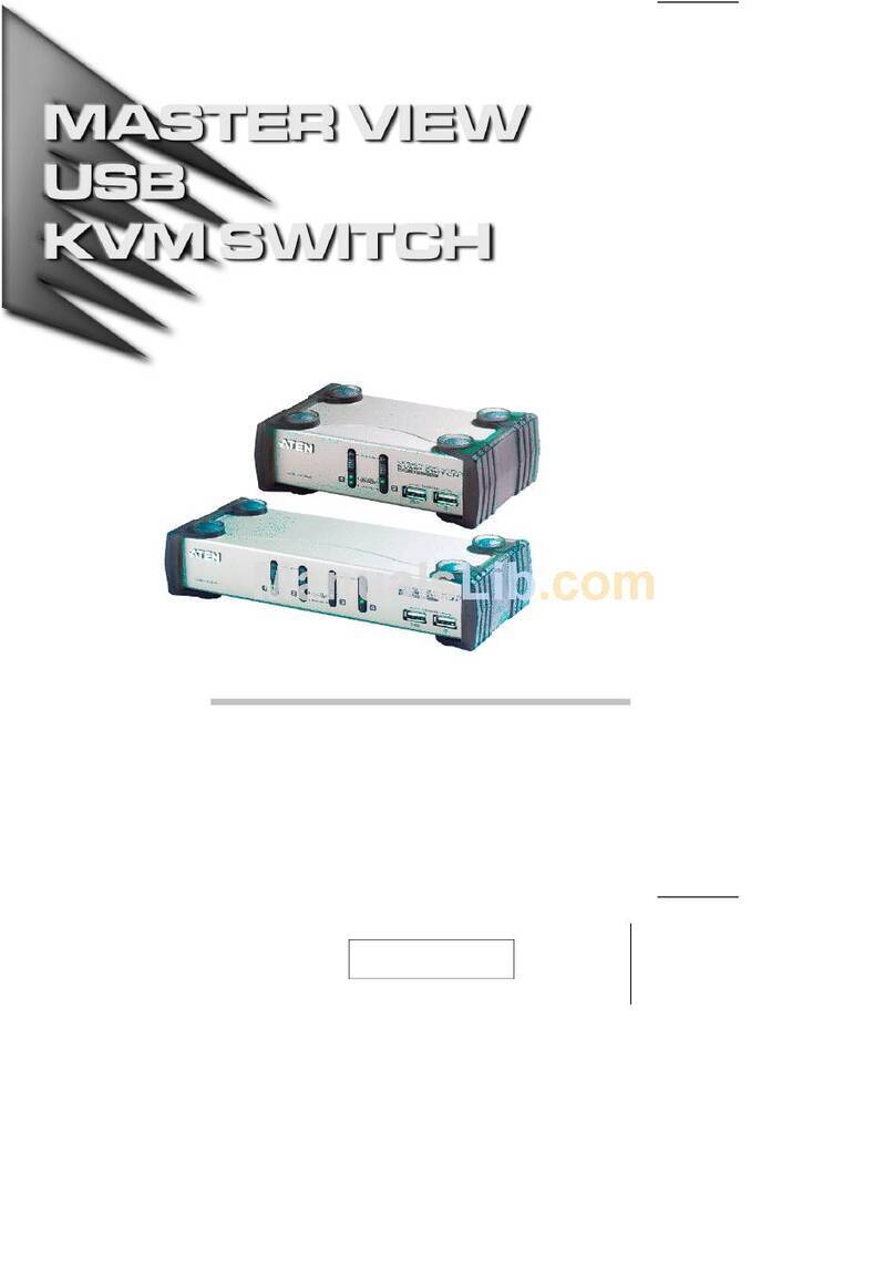 ATEN Master View CS-1732 User manual