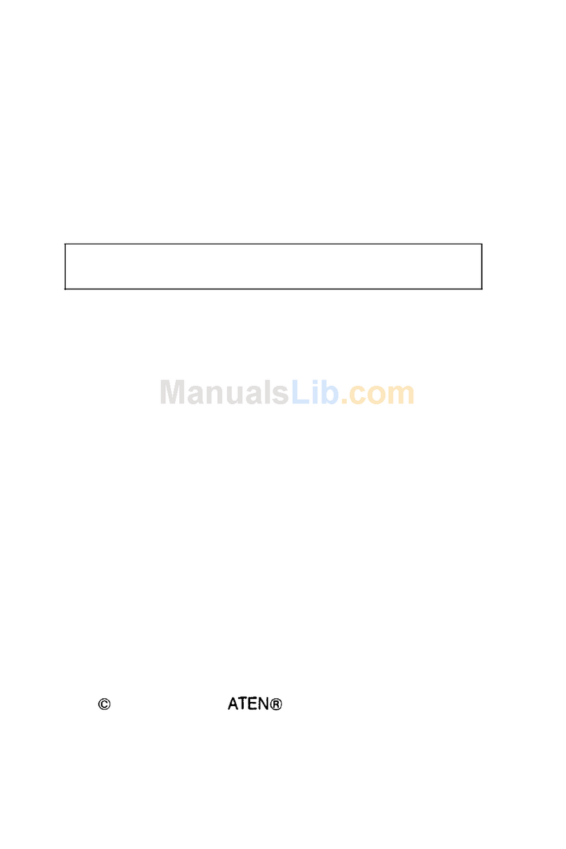 ATEN AS-411P User manual