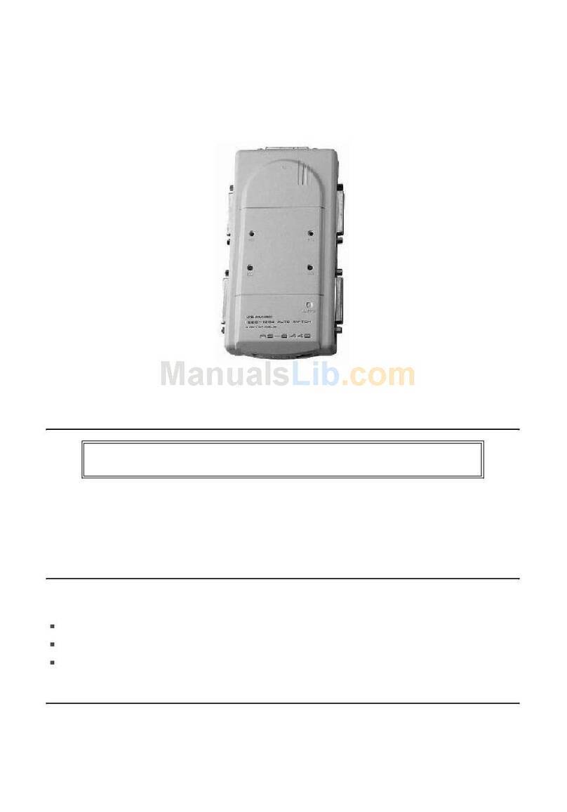 ATEN AS-8144B User manual