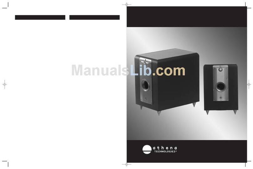 Athena AS-P4000 owner's manual