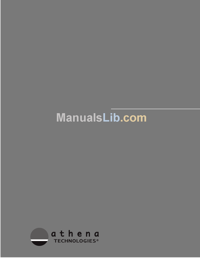 Athena LS-100 User manual Athena LS-100 User manual