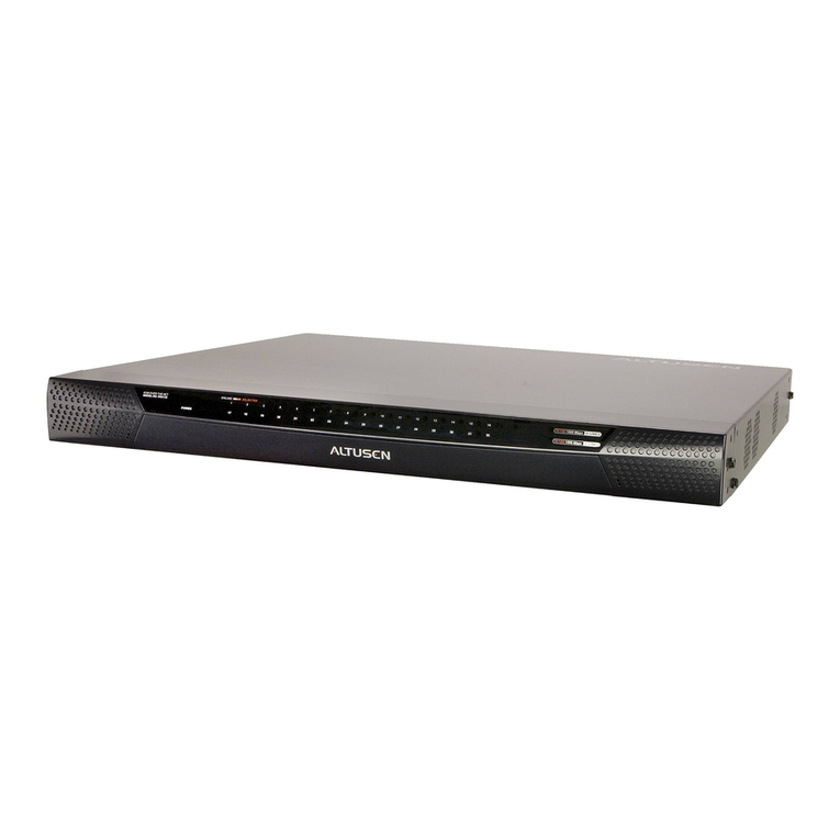 Altusen KVM Over the NET KN2116a user manual