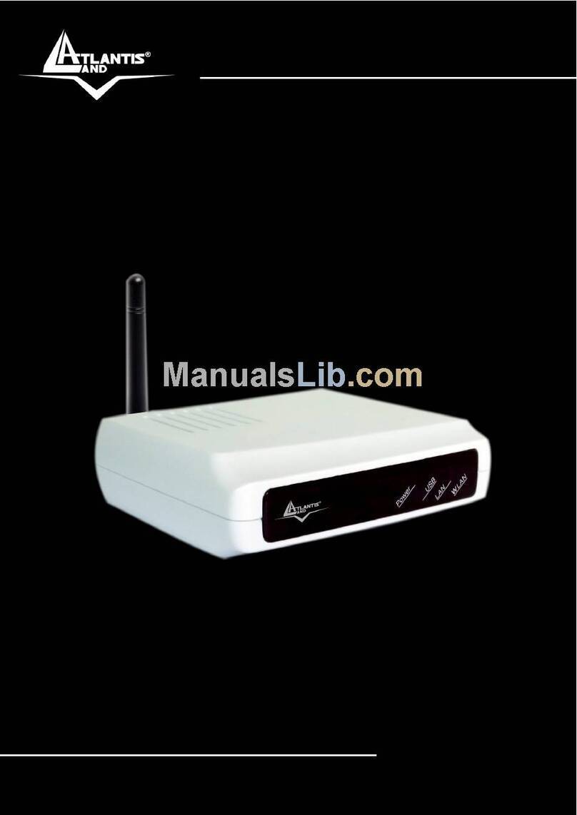 Atlantis Land NetServer Pro A02-PSU-W54 User manual