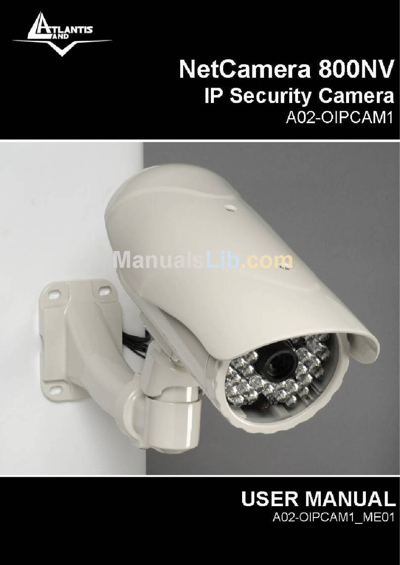 Atlantis Land Netcamera 800NV user manual