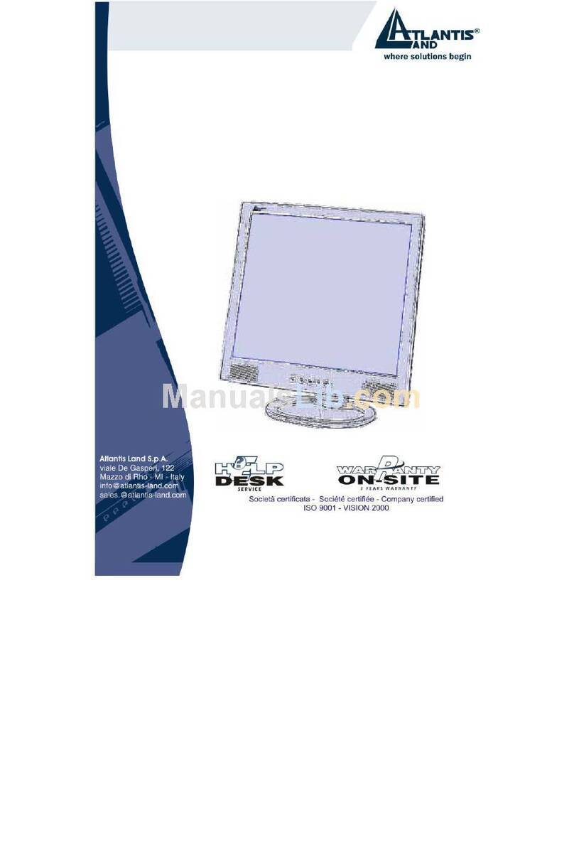 Atlantis Land A05-17AM-D01 User manual