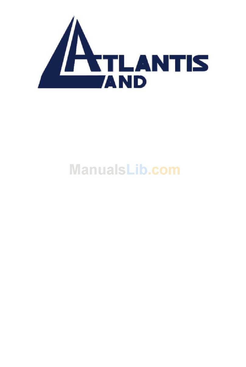 Atlantis Land A02-S32-S/M2 Quick installation guide