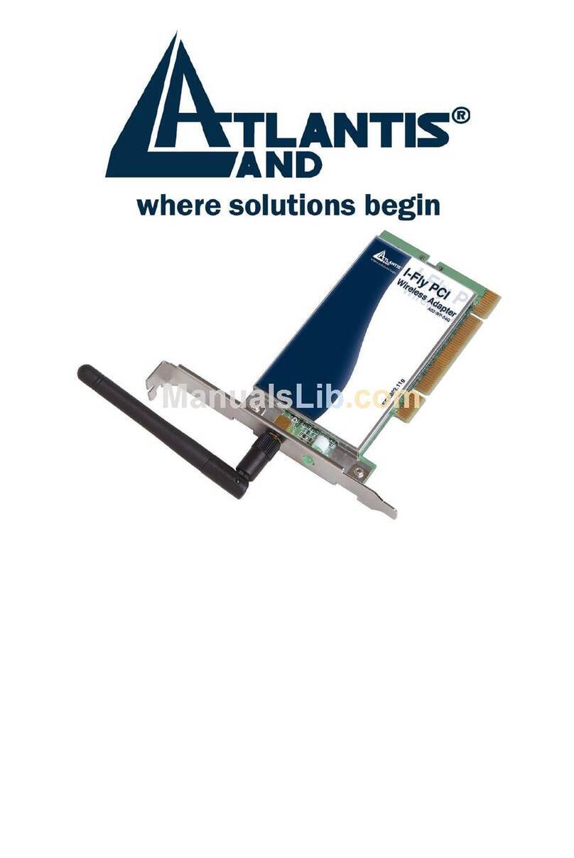 Atlantis Land 1066 A02-WP-54G GE01 quick start guide