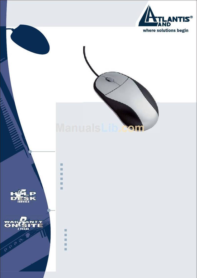 Atlantis Land A04-MO2301 User manual